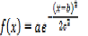 Gaussian equation