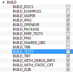 OpenCV modules