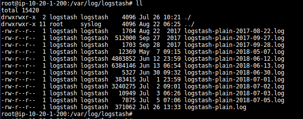 Logstash service