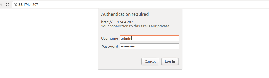 Authentication Interface