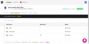 Successful integration of MySQL with stitch.