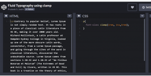 The Rise of CSS Clamp