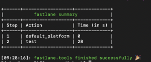 fastlane test
