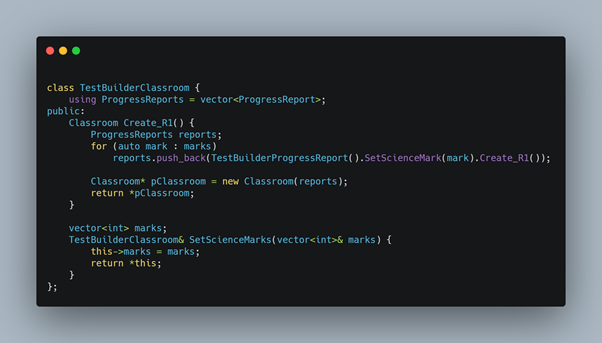 Breaking large class code