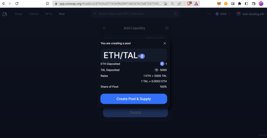 liquidity pool 