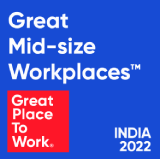 2022 Indias Great Mid size Workplaces logo PNG