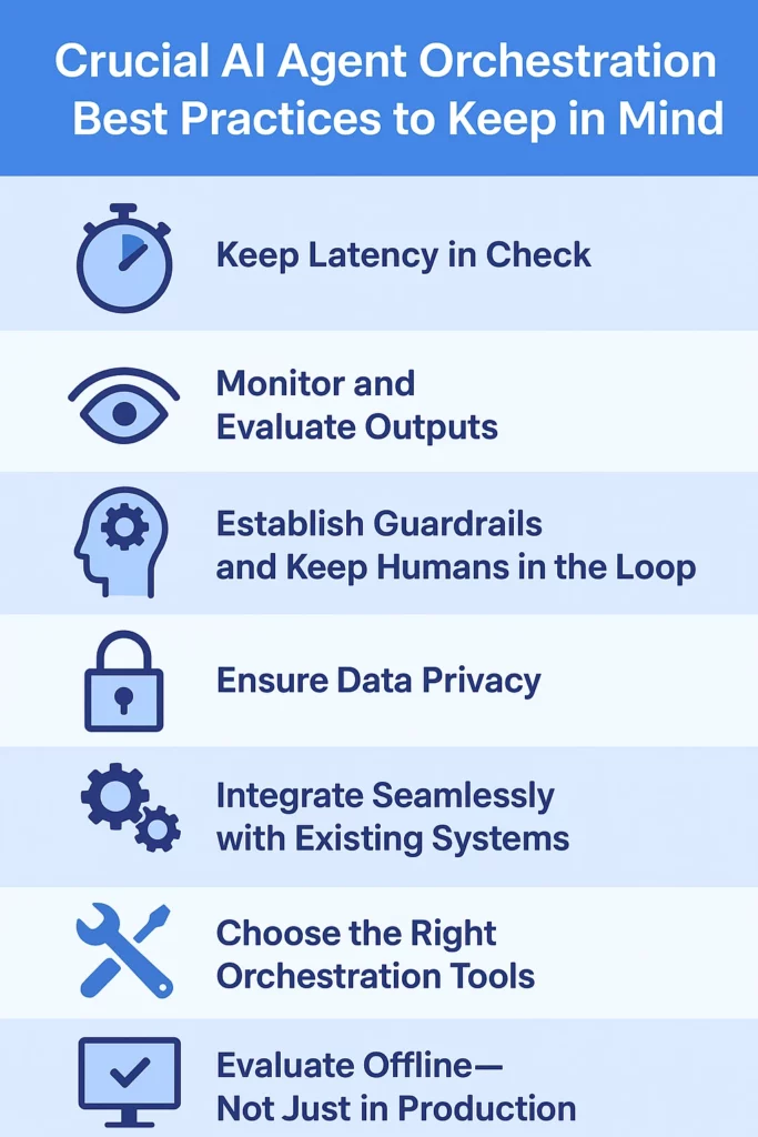 AI agent orchestration best practices guide